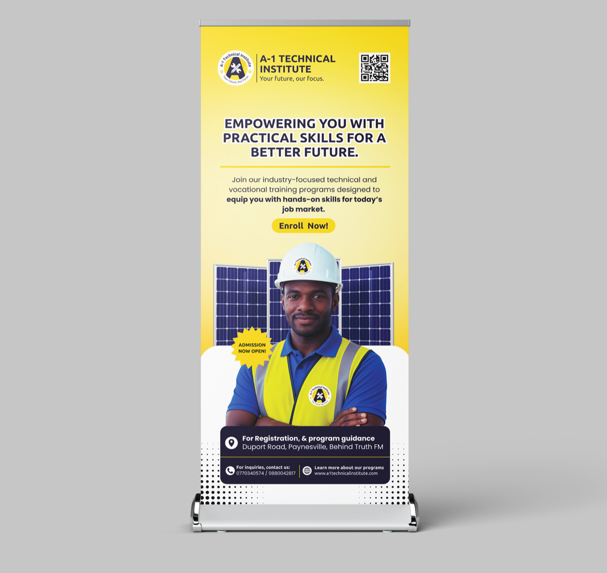 A1 Roller Banner